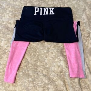 Pink vs leggings